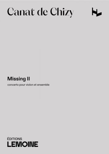 couverture Missing II Editions Henry Lemoine