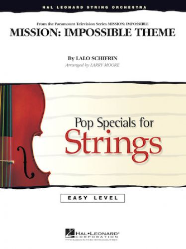 couverture Mission: Impossible Theme Hal Leonard