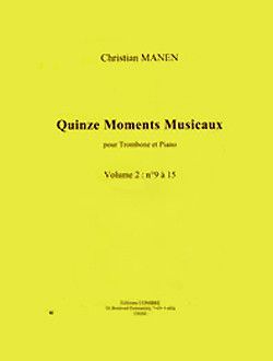 couverture Moments musicaux (15) Vol.2 n9 15 Combre