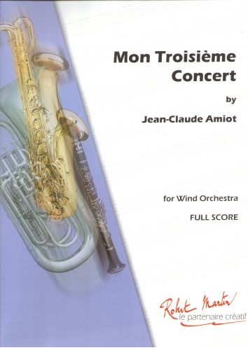 couverture Mon 3me Concert Editions Robert Martin