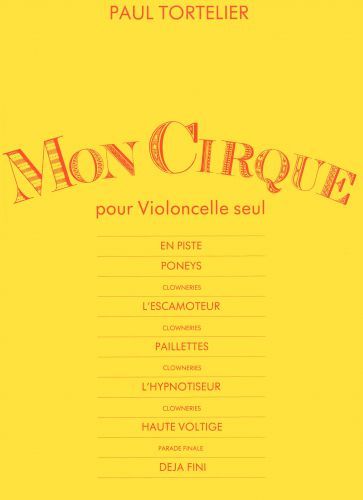 couverture Mon cirque - solo Delrieu