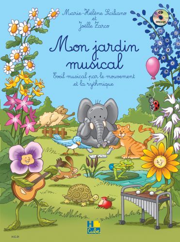 couverture Mon jardin musical H Cube