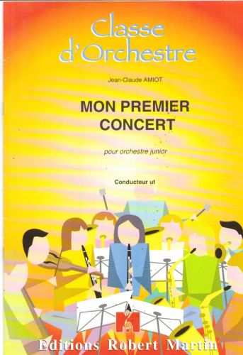 couverture Mon Premier Concert Editions Robert Martin