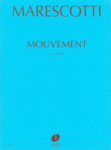 couverture Mouvement pour harpe Jobert