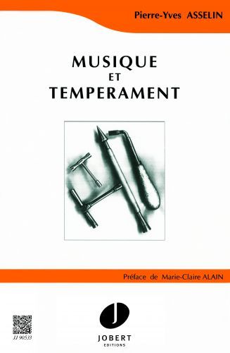 couverture Musique et Temprament Jobert