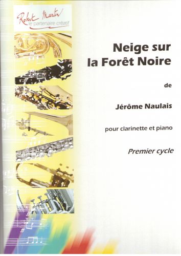 couverture Neige Sur la Fort Noire Editions Robert Martin