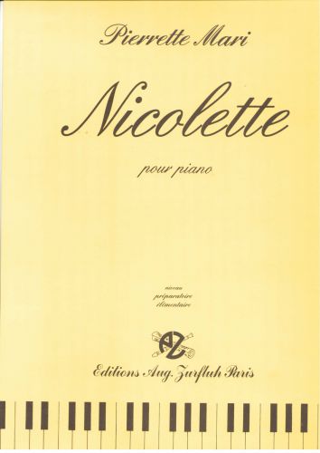 couverture Nicolette Editions Robert Martin