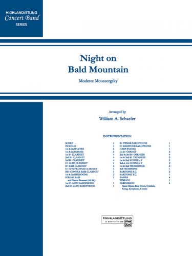 couverture Night on Bald Mountain ALFRED