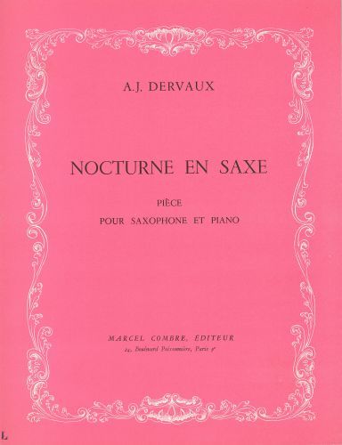 couverture Nocturne en saxe Combre