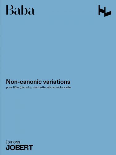 couverture Non-canonic variations Jobert