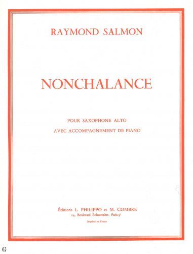 couverture Nonchalance Combre