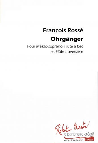 couverture OHRGNGER Editions Robert Martin