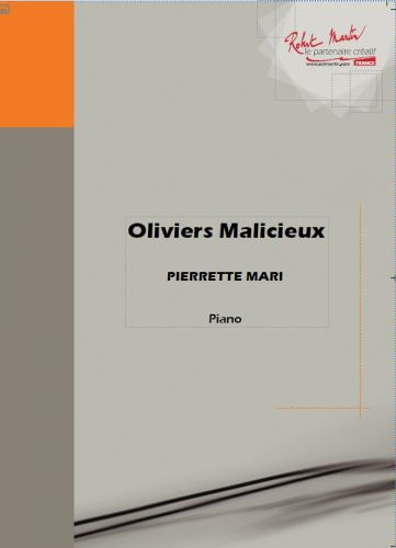 couverture Oliviers Malicieux Editions Robert Martin
