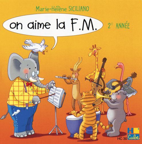 couverture On aime la FM Vol.2 CD seul H Cube