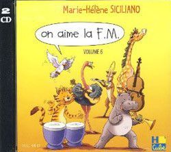 couverture On aime la FM Vol.6 CD seul H Cube