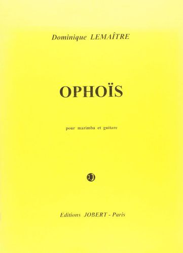 couverture Ophos Jobert