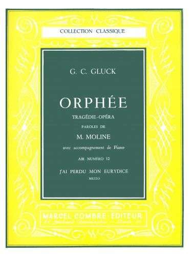 couverture Orphe et Euridice n12 J'ai perdu mon Eurydice Combre