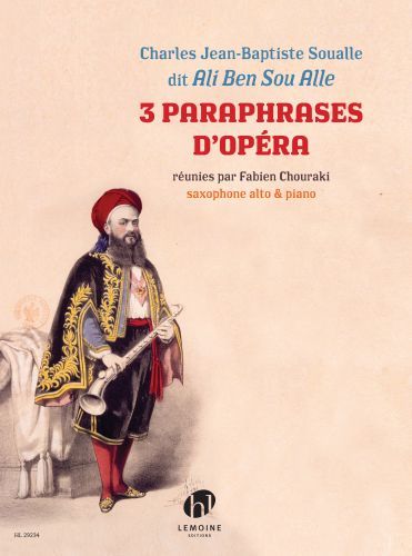 couverture Paraphrases d'opra (3) Editions Henry Lemoine