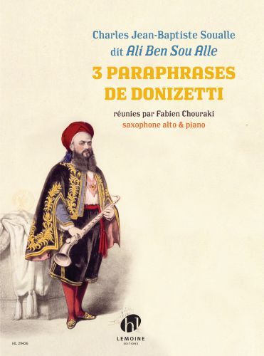 couverture Paraphrases de Donizetti (3) Editions Henry Lemoine