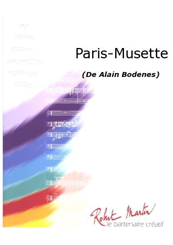 couverture Paris-Musette Accordon Solo Martin Musique