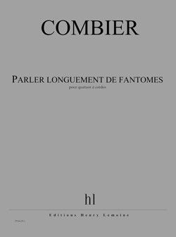 couverture Parler longuement de fantmes Editions Henry Lemoine