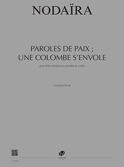 couverture Paroles de paix, une colombe s'envole Editions Henry Lemoine