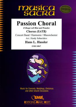 couverture Passion Choral (+ Chorus SATB) Marc Reift