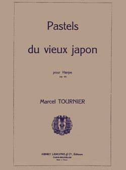 couverture Pastels du vieux Japon Op.47 Editions Henry Lemoine