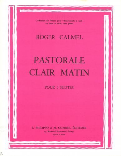 couverture Pastorale - Clair matin Combre