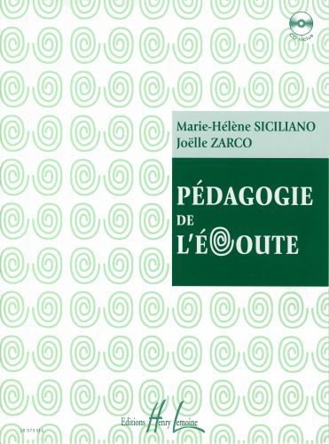 couverture Pdagogie de l'coute Editions Henry Lemoine