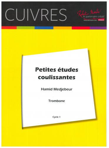 couverture Petite Etude Coulissante Editions Robert Martin