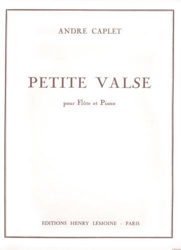 couverture Petite valse Editions Henry Lemoine