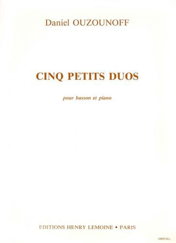 couverture Petits duos Editions Henry Lemoine