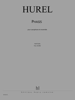 couverture Phasis Editions Henry Lemoine