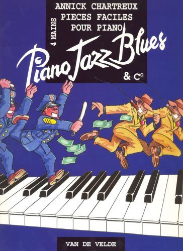 couverture Piano Jazz Blues Van de Velde