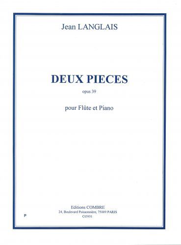 couverture Pices (2) Op.39 Combre