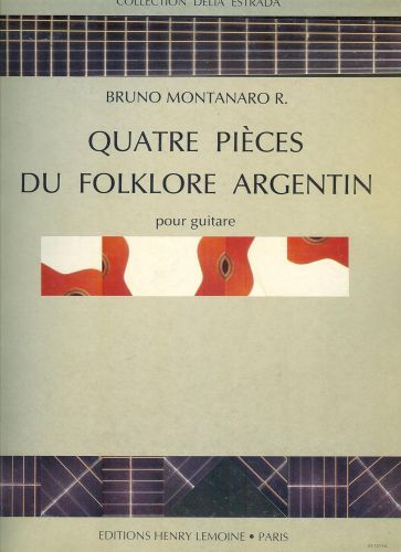 couverture Pices (4) Folklore Argentin Editions Henry Lemoine