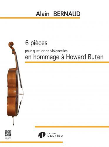 couverture Pices (6) en hommage  Howard Buten Delrieu