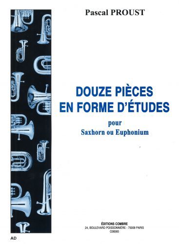 couverture Pices en forme d'tudes (12) Combre