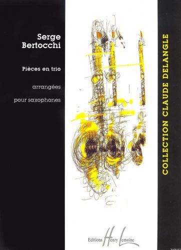 couverture Pices en trio Editions Henry Lemoine