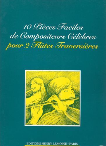 couverture Pices faciles (10) Editions Henry Lemoine