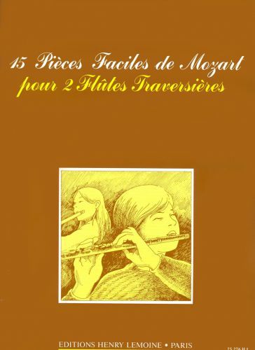 couverture Pices faciles (15) Editions Henry Lemoine