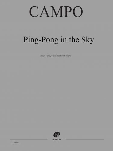 couverture Ping-Pong in the Sky Editions Henry Lemoine