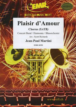 couverture Plaisir d'amour (+ Chorus SATB) Marc Reift