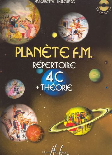 couverture Plante FM Vol.4C - rpertoire et thorie Editions Henry Lemoine