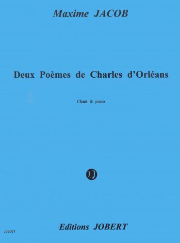 couverture Pomes de Charles d'Orlans (2) Jobert