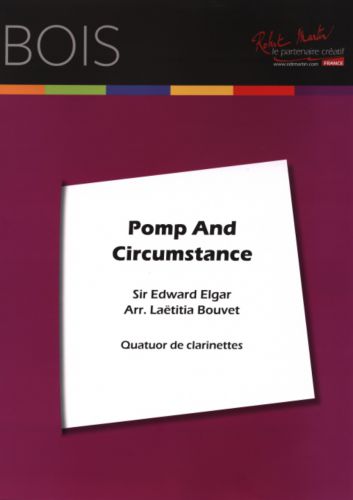 couverture POMP AND CIRCUMSTANCE Editions Robert Martin