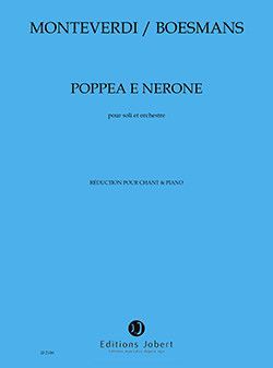 couverture Poppea e Nerone Jobert