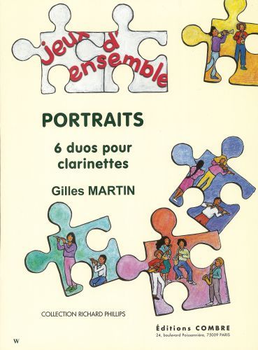 couverture Portraits (6 duos) Combre