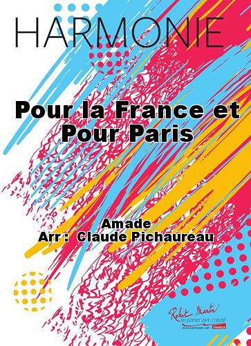 couverture Pour la France et Pour Paris Martin Musique